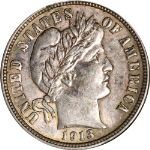 1913-P Barber Dime