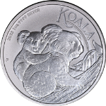 2023 Australia 1 Ounce Silver - Koala - BU - STOCK