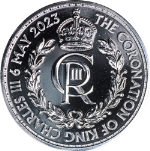 2023 Great Britain 1 Ounce Silver - King Charles Coronation - BU - STOCK