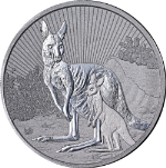 2023 Australia 2 Ounce Silver - Kangaroo &amp; Next Gen - BU - STOCK