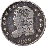 1829 Bust Half Dime