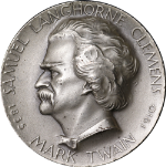 Hall of Fame for Great Americans .999+ Silver Medal - Mark Twain 50.2gr