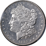 1885-P Morgan Silver Dollar PCGS MS63 PL Blast White Nice Eye Appeal