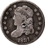 1831 Bust Half Dime