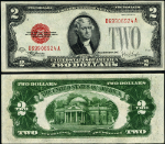 FR. 1507 $2 1928-F Legal Tender D-A Block Choice AU+