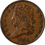 1834 Half Cent