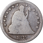 1875-P Seated Liberty Quarter