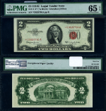 FR. 1512* $2 1953-C Legal Tender *-A Block Gem PMG CU65 EPQ Star