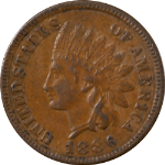 1886 Type 1 Indian Cent