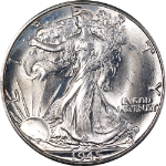 1945-D Walking Liberty Half - Choice