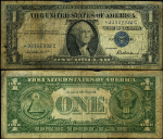 FR. 1619* $1 1957 Silver Certificate *33322332C Good Star - Stains