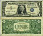 FR. 1619 $1 1957 Silver Certificate F42044444A VF