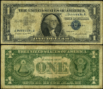 FR. 1620 $1 1957-A Silver Certificate J94444494A VG+
