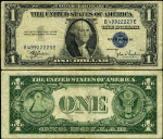 FR. 1612 $1 1935-C Silver Certificate B49922223E VF