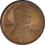1909-S VDB Lincoln Cent Nice VF Key Date Nice Eye Appeal Nice Strike