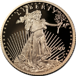2020-W Gold American Eagle $10 Proof Coin - OGP &amp; COA