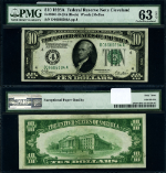 FR. 2001 D $10 1928-A Federal Reserve Note Cleveland D-A Block Choice PMG CU63 EPQ