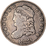 1829 Bust Half Dime
