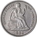 1889-P Seated Liberty Dime