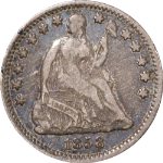 1858-P Seated Liberty Half Dime