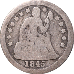 1845-O Seated Liberty Dime - Key Date