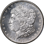 1878-S Morgan Silver Dollar PCGS MS64 Blast White Great Eye Appeal