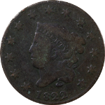 1822 Large Cent