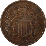 1868 Two (2) Cent Piece