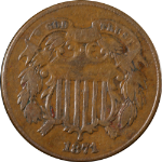 1871 Two (2) Cent Piece