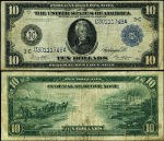 FR. 915 A $10 194 Federal Reserve Note Philadelphia VF