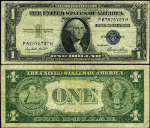 FR. 1614 $1 1935-E Silver Certificate P67876787H VF