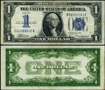FR. 1606 $1 1934 Silver Certificate B99999646A VF