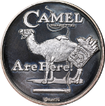 Camel Cigarettes Are Here! 1 Ounce Silver 3 Piece Lot - .999 Fine OGP COA