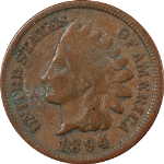 1894/94 Indian Cent