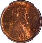 1909-P VDB Lincoln Cent NGC MS64 RB Superb Eye Appeal Strong Strike