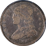 1833 Bust Quarter PCGS VF20 Nice Eye Appeal Nice Strike