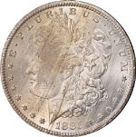 1885-CC GSA Morgan Silver Dollar NGC MS64