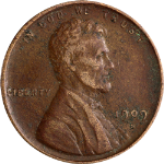 1909-S VDB Lincoln Cent Nice XF Details Key Date Nice Strike Decent Eye Appeal