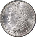 1882-P Morgan Silver Dollar PCGS MS64 Blast White Great Eye Appeal