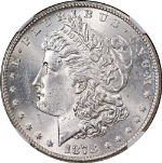 1878-S Morgan Silver Dollar NGC MS64 Blast White Great Eye Appeal