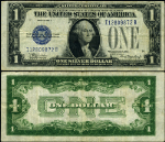 FR. 1605 $1 1928-E Silver Certificate I-B Block VF