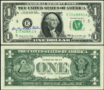 FR. 1903 E $1 1969 Federal Reserve Note Richmond Elston Courtesy Auto Choice CU
