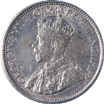 Canada 1913 Ten (10) Cents ICG AU53 KM#23