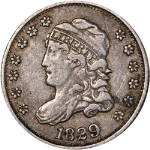 1829 Bust Half Dime