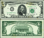 FR. 1968 D $5 1963-A Federal Reserve Note Cleveland D-A Block Gem CU