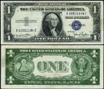 FR. 1613 N $1 1935-D Silver Certificate X-E Block Narrow CU