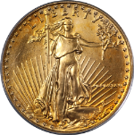 1986 Gold American Eagle $25 PCGS MS69 - Orange Toning