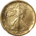 2016-W Gold Centennial - Walking Liberty Half Dollar - NGC SP70 First Releases