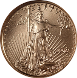 2006-W Gold American Eagle $5 NGC MS69 Burnished Brown Label