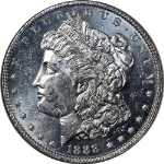 1888-P Morgan Silver Dollar NGC MS63 PL Blast White Great Eye Appeal